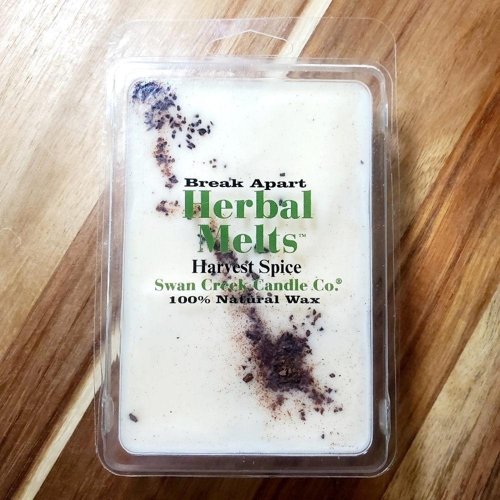HAVEST SPICE by SWAN CREEK CANDLE CO. Herbal Melts 100% Natural Wax 5.25 oz NWT - Picture 5 of 6